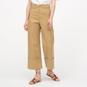SEA nyc cuffed wide leg pant